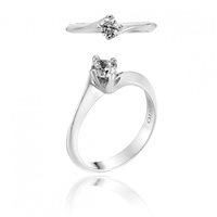 Anello Chimento Donna in Oro bianco Diamante 0.50 Ct YA4B050IG5140 - YA4B050IG5140